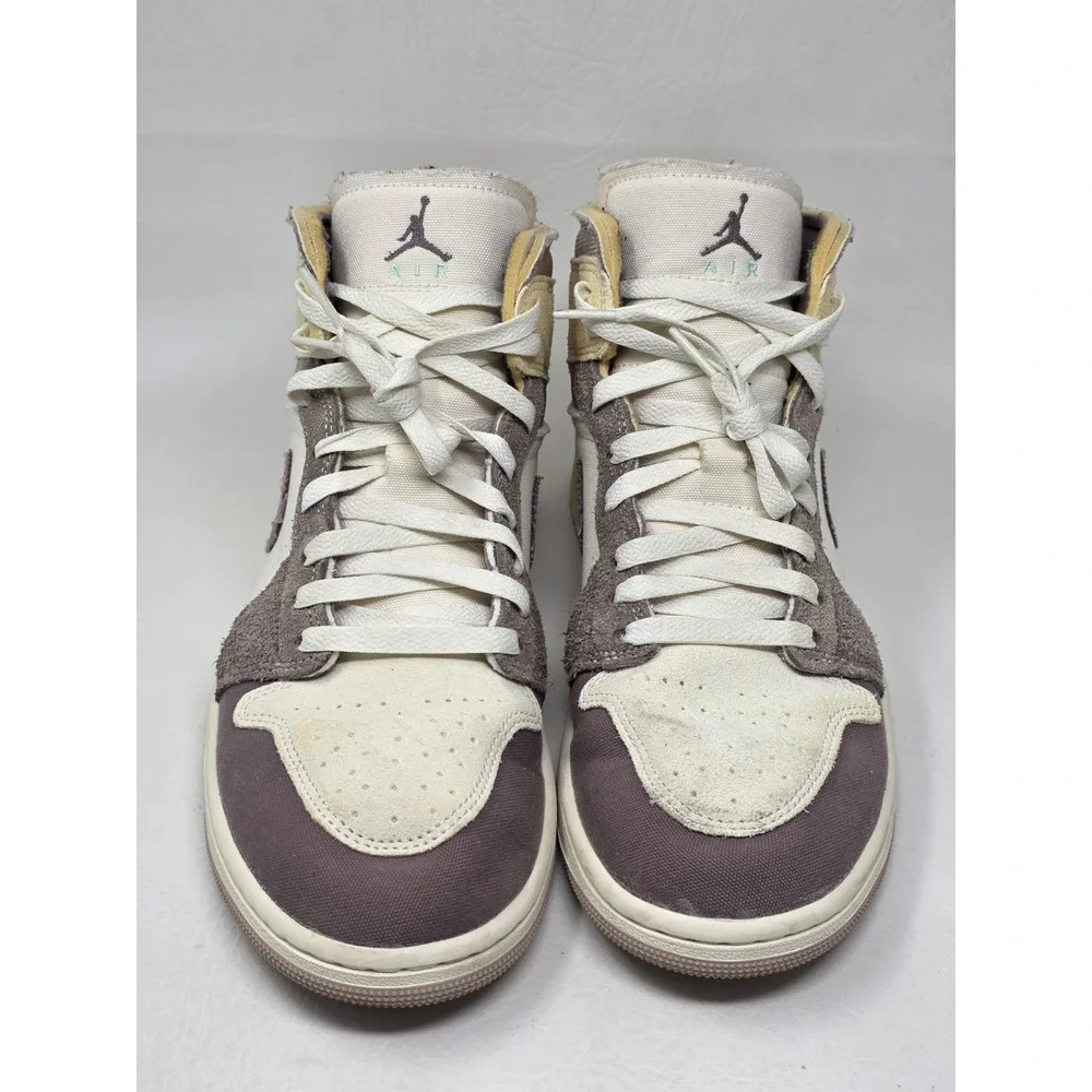 Air Jordan 1 Mid SE Craft Inside Out Taupe Haze DM9652 102 Men Sz 10 Brown White